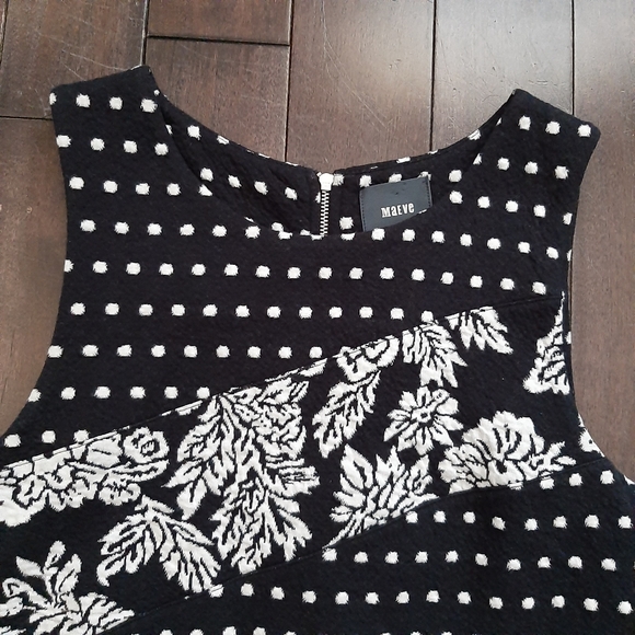Anthropologie Maeve Effemy Jacquard Shift Dress - Picture 3 of 8